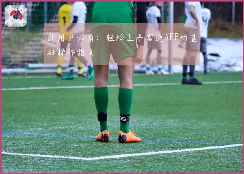 新用户必看：轻松上手雷速APP的基础操作指南