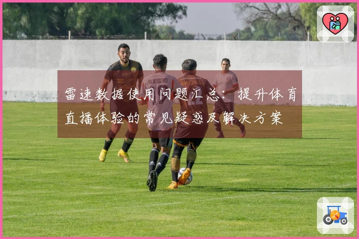 雷速数据使用问题汇总：提升体育直播体验的常见疑惑及解决方案